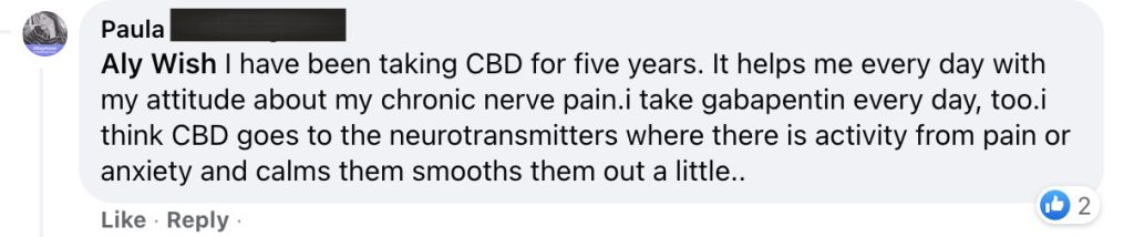 This will trigger a reaction in the endocannabinoid system where anti-inflammatory antibodies are released and pain relief occurs. There are several reasons to take CBD when in pain