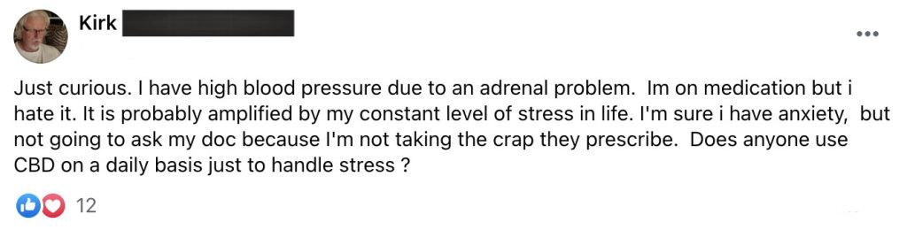 Can you use CBD for stress?